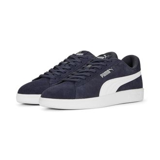 Puma Sneaker PUMA SMASH 3.0, Damen, Gr. 42,5, blau (parisian night, puma wei&szlig;, puma silber), unifarben, Schuhe Sneaker