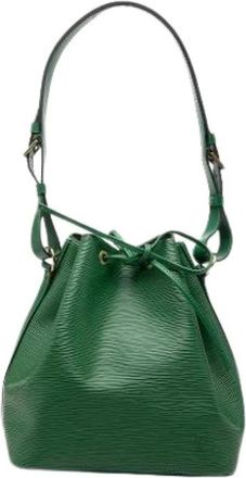 Louis Vuitton Pre-owned Bucket Bags, female, Green, Size: ONE SIZE Pre-owned The Petit Noe