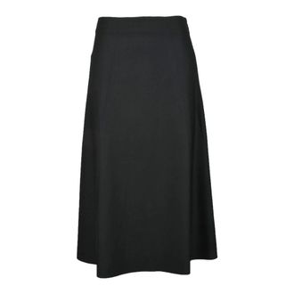 Balenciaga Rokken, Dames, Zwart, L, Elegante Rekbare Gonna Rok