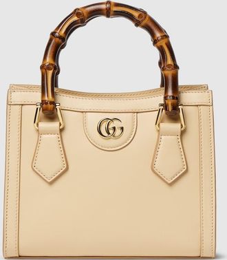 Gucci Diana Small Tote Bag, Red, Leather