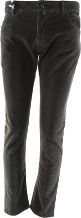 Jacob Cohen Nick Slim Broeken - Heren - Slim Fit Jeans - Grijs - W36 - Katoen - Jeans