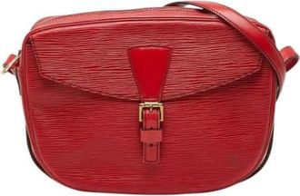 Louis Vuitton Tweedehands leren Louis Vuitton tassen - Dames - Vintage Schoudertas - Rood - ONE Size - Vintage