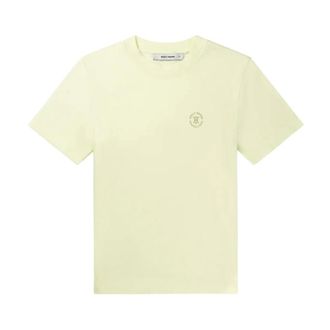 Daily Paper Clothing T-Shirts, female, Yellow, Size: XS Circle Crewneck T-Shirt