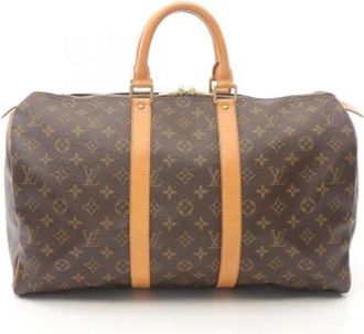 Louis Vuitton Vintage, unisex, Bruin, ONE Size, Pre-owned Vintage Weekendtas