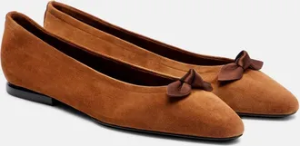 Loro Piana Primula suede ballet flats