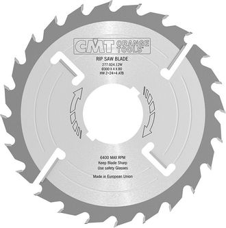 CMT 277.024.12w Sierra Multiple Con Dentones 300x4x80 Z=24+4 Atb