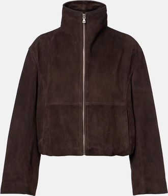 Nour Hammour Etienne suede jacket