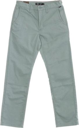 Vans Groene Chino Relaxte Lange Broek Mannen - Heren - Chinos - Groen - W34 - Katoen - Broeken