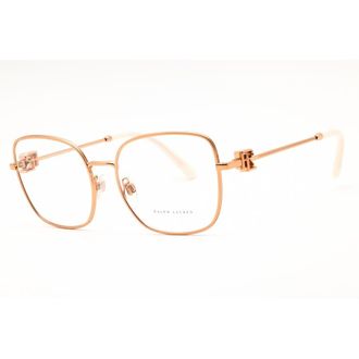 Ralph Lauren Ladies Rose Gold Tone Rectangular Eyeglass Frames 0RL5128