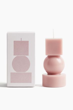 H&M Kleine Stumpenkerze - Pink