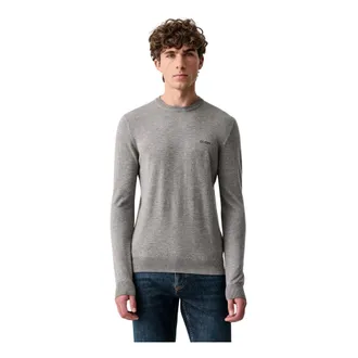 Guess Marcos Sweater - Heren - Truien - Grijs - Maat: 2XL Zijde