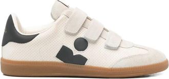 Isabel Marant Beth Perforated Suede Sneakers Shoes