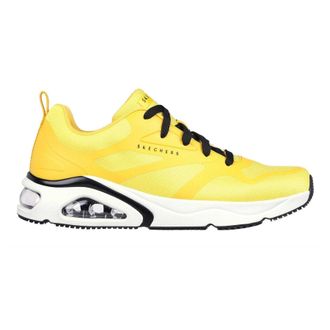 Skechers Heren-sportschoenen met overlay (Geel)