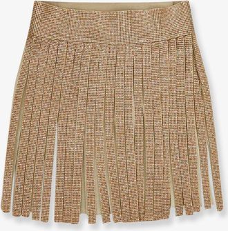 Dolce & Gabbana Gonna con cristalli - DOLCE & GABBANA - gender_Woman