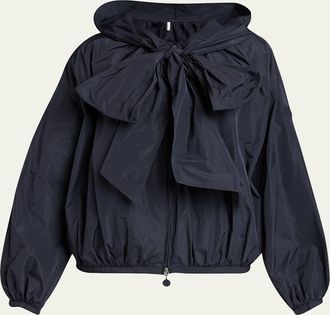 Moncler Pecher Lightweight Blouson Bow Jacket