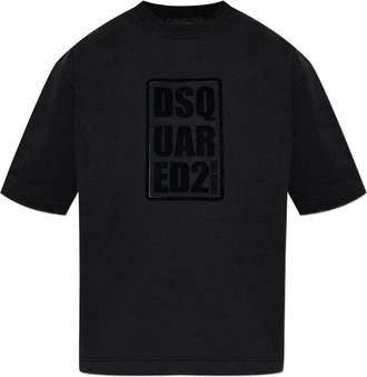 Dsquared2 T-shirt con logo - Nero