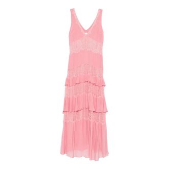 Ermanno Scervino Party Dresses, female, Pink, Size: XS Bubble Abito