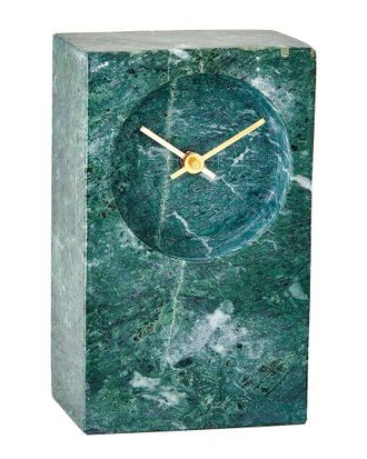 Global Views Marble Tower Clock