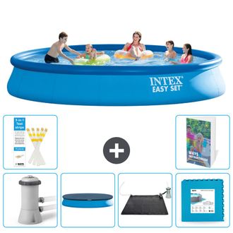 Intex Piscina Easy Set Redonda - 457x84 Cm - 7-piezas S273