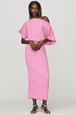 Never Fully Dressed Tilly Draped Midi Dress