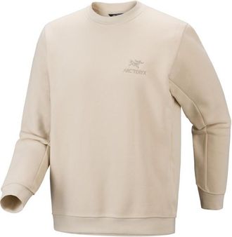 Arc'teryx Emblem Fleece Crew Pullover f&uuml;r Herren | beige