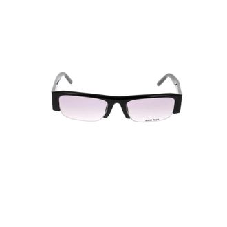 Miu Miu Accessoires, unisex, Zwart, ONE Size, Zonnebril