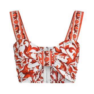 Dolce & Gabbana Sleeveless Tops - female - Dolce & Gabbana - Sleeveless Tops - Multicolor - L - Tops