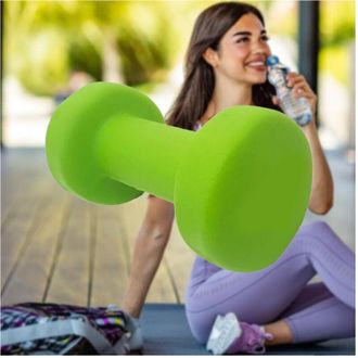 Trade Shop Trade Shop - Manubrio Singolo 7 Kg In Vinile Allenamento Esercizi Casa Palestra Workout Fit