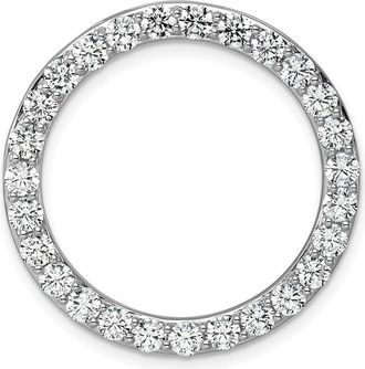 Diamond2Deal 14k Gold Lab Grown Diamond Pendant (3ct, VS, G-H)