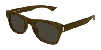 Saint Laurent SL 877 004 Mens Sunglasses Brown Size 51 - Free RX Lenses - Free RX Lenses