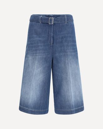 True Royal Cotton Shorts with a belt Female 38
