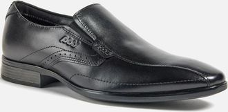 Pod Mens Earl Mens Slip On Smart Shoes - Black - Size: 10