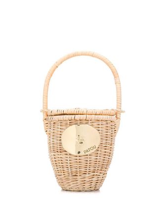 Patou Wicker Bucket Bags