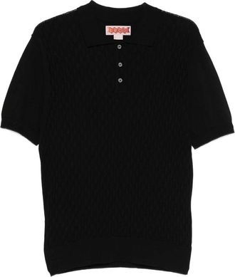 Baracuta Pattern Stitch ss Polo