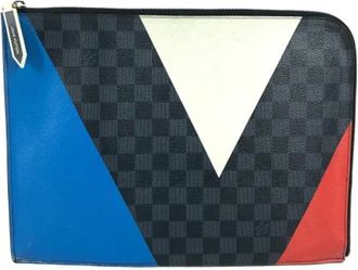 Louis Vuitton Pre-owned Clutches, female, Multicolor, Size: ONE SIZE Pre-owned Fabric louis-vuitton-bags
