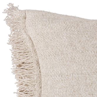 AM.PM Kussenhoes met franjes in linnen/katoen/lyocell, Ileia