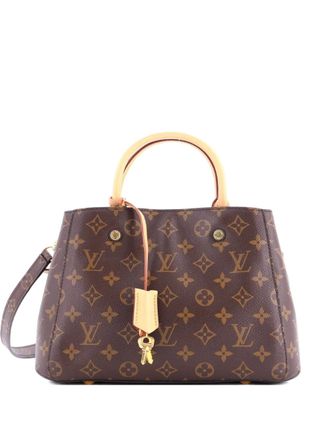 Louis Vuitton Montaigne Handbag Monogram Canvas BB satchel - Bruin
