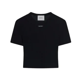 Halfboy Mujer, Camisetas, Negro, Talla: L