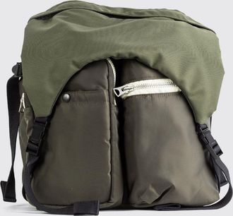 sacai Zaino utility in nylon bicolore con spallacci imbottiti
