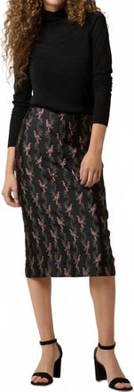 Ann Mashburn Aurora Skirt In Hummingbird