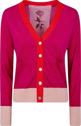 In Bed With You V Neck Printed Cardigan