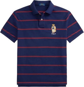 Polo Ralph Lauren Slim-Fit Bear Mesh Polo Shirt, Size XX-Large