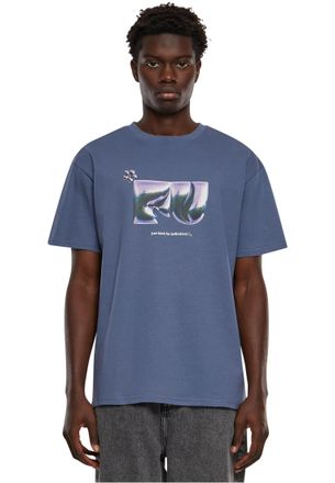 Mister Tee MT Upscale Mens Mt3019-fu Heavy Oversize Tee T-Shirt, Vintage Blue, XL