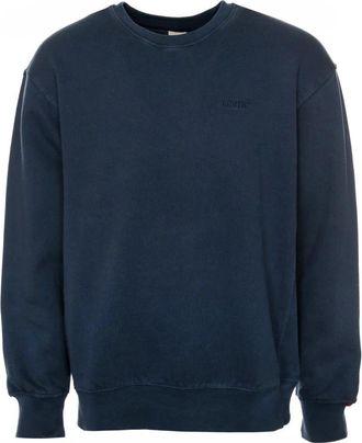 Levi's Authentic Crew Sweatshirt - Heren - Sweatshirts - Blauw - XL - Katoen - Hoodies & sweatvesten