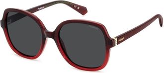 Polaroid Sunglasses, female, Red, 55 MM, 4177/S/X Sunglasses