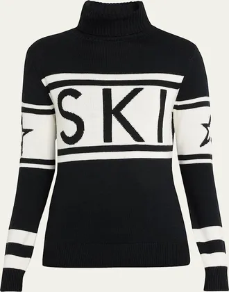 Perfect Moment Schild Intarsia Knit Sweater