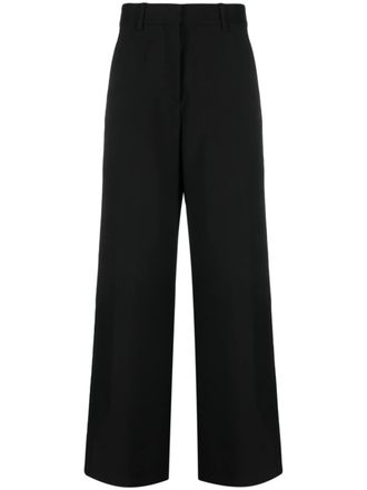 Off-white Pantaloni a gamba ampia - Nero