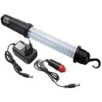 OEM Houhence - L&aacute;mpara De Trabajo Recargable De 60 Led Y 4 W - Alto Brillo 6500 K - Resistente A Ca&iacute;das - Para Obras De Construcci&oacute;n H&uacute;medas Y Garajes - C