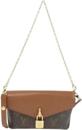 Louis Vuitton Pre-owned Cross Body Bags, female, Brown, Size: ONE SIZE Pre-owned Vintage Shoulder Bag
