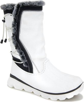 Jambu WomenS Fuji Waterproof Snow Boots In White/black